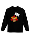 Eat Sushi Thanksgiving Turkey Adult Long Sleeve Dark T-Shirt-TooLoud-Black-Small-Davson Sales