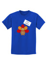 Eat Sushi Thanksgiving Turkey Childrens Dark T-Shirt-Childrens T-Shirt-TooLoud-Royal-Blue-X-Small-Davson Sales