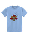 Eat Sushi Thanksgiving Turkey Childrens T-Shirt-Childrens T-Shirt-TooLoud-Light-Blue-X-Small-Davson Sales