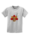 Eat Sushi Thanksgiving Turkey Childrens T-Shirt-Childrens T-Shirt-TooLoud-AshGray-X-Small-Davson Sales