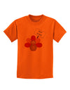 Eat Sushi Thanksgiving Turkey Childrens T-Shirt-Childrens T-Shirt-TooLoud-Orange-X-Small-Davson Sales