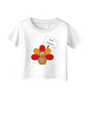 Eat Sushi Thanksgiving Turkey Infant T-Shirt-Infant T-Shirt-TooLoud-White-06-Months-Davson Sales