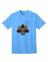 Eat Sushi Thanksgiving Turkey Premium Adult T-Shirt - A Unique Twist on Holiday Apparel-Mens T-shirts-TooLoud-Aquatic-Blue-Small-Davson Sales