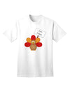 Eat Sushi Thanksgiving Turkey Premium Adult T-Shirt - A Unique Twist on Holiday Apparel-Mens T-shirts-TooLoud-White-Small-Davson Sales