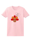 Eat Sushi Thanksgiving Turkey Womens T-Shirt-Womens T-Shirt-TooLoud-PalePink-X-Small-Davson Sales