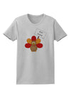 Eat Sushi Thanksgiving Turkey Womens T-Shirt-Womens T-Shirt-TooLoud-AshGray-X-Small-Davson Sales