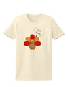 Eat Sushi Thanksgiving Turkey Womens T-Shirt-Womens T-Shirt-TooLoud-Natural-X-Small-Davson Sales