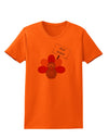 Eat Sushi Thanksgiving Turkey Womens T-Shirt-Womens T-Shirt-TooLoud-Orange-X-Small-Davson Sales