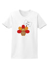 Eat Sushi Thanksgiving Turkey Womens T-Shirt-Womens T-Shirt-TooLoud-White-X-Small-Davson Sales