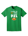 Eat Your Pie Adult Dark T-Shirt-Mens T-Shirt-TooLoud-Kelly-Green-Small-Davson Sales