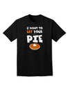 Eat Your Pie Adult Dark T-Shirt-Mens T-Shirt-TooLoud-Black-Small-Davson Sales