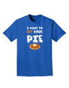 Eat Your Pie Adult Dark T-Shirt-Mens T-Shirt-TooLoud-Royal-Blue-Small-Davson Sales