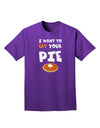 Eat Your Pie Adult Dark T-Shirt-Mens T-Shirt-TooLoud-Purple-Small-Davson Sales