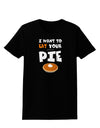 Eat Your Pie Womens Dark T-Shirt-TooLoud-Black-X-Small-Davson Sales