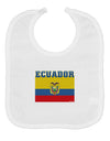 Ecuador Flag Baby Bib