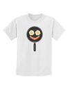 Eggs and Bacon Smiley Face Childrens T-Shirt by TooLoud-Childrens T-Shirt-TooLoud-White-X-Small-Davson Sales