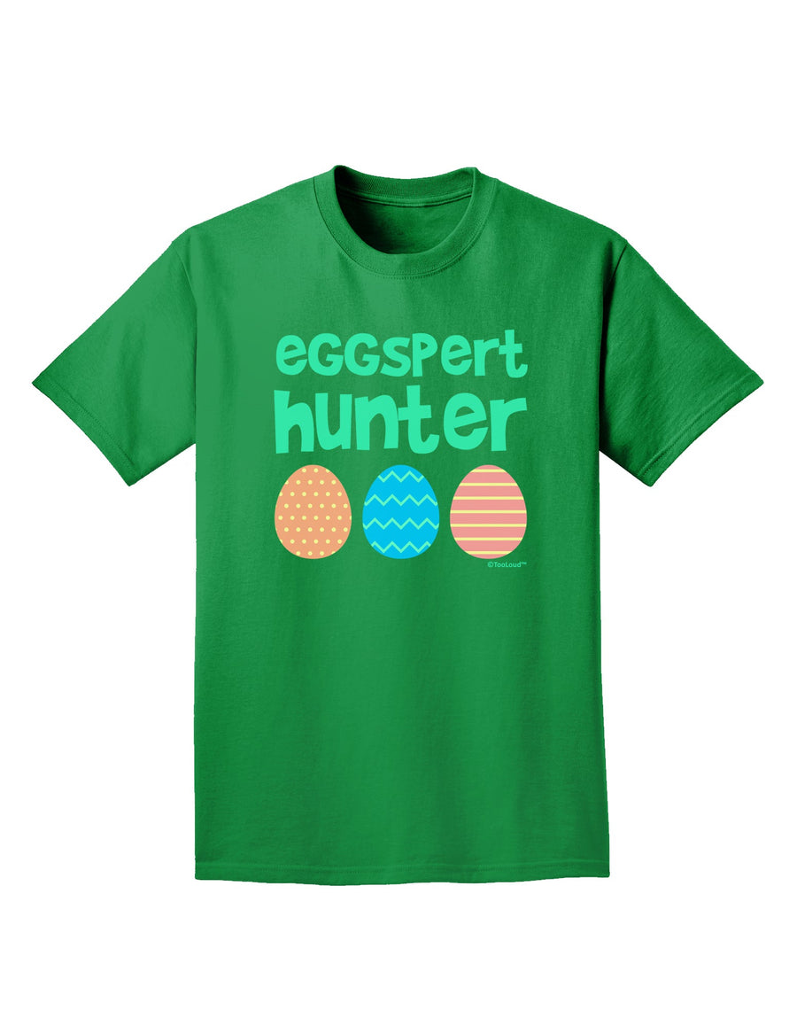 Eggspert Hunter - Easter - Green Adult Dark T-Shirt by TooLoud-Mens T-Shirt-TooLoud-Purple-Small-Davson Sales