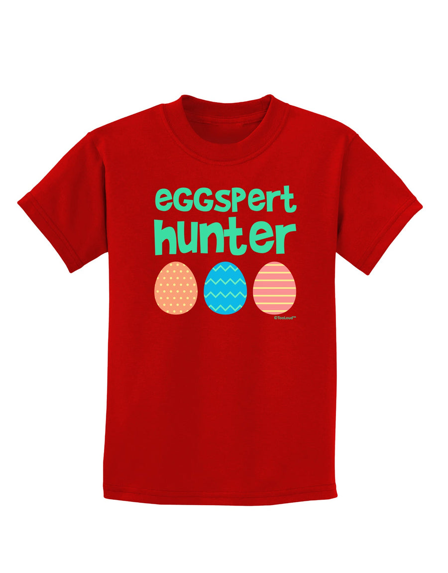 Eggspert Hunter - Easter - Green Childrens Dark T-Shirt by TooLoud-Childrens T-Shirt-TooLoud-Black-X-Small-Davson Sales