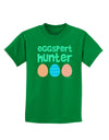 Eggspert Hunter - Easter - Green Childrens Dark T-Shirt by TooLoud-Childrens T-Shirt-TooLoud-Kelly-Green-X-Small-Davson Sales