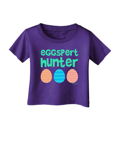 Eggspert Hunter - Easter - Green Infant T-Shirt Dark by TooLoud-Infant T-Shirt-TooLoud-Purple-06-Months-Davson Sales