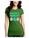 Eggspert Hunter - Easter - Green Juniors Crew Dark T-Shirt by TooLoud-T-Shirts Juniors Tops-TooLoud-Kiwi-Green-Juniors Fitted X-Small-Davson Sales