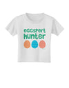 Eggspert Hunter - Easter - Green Toddler T-Shirt by TooLoud-Toddler T-Shirt-TooLoud-White-2T-Davson Sales