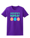 Eggspert Hunter - Easter - Green Womens Dark T-Shirt by TooLoud-Womens T-Shirt-TooLoud-Purple-X-Small-Davson Sales