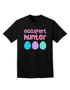 Eggspert Hunter - Easter - Pink Adult Dark T-Shirt by TooLoud-Mens T-Shirt-TooLoud-Black-Small-Davson Sales