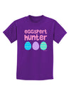 Eggspert Hunter - Easter - Pink Childrens Dark T-Shirt by TooLoud-Childrens T-Shirt-TooLoud-Purple-X-Small-Davson Sales