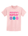 Eggspert Hunter - Easter - Pink Childrens T-Shirt by TooLoud-Childrens T-Shirt-TooLoud-PalePink-X-Small-Davson Sales