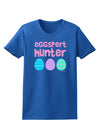 Eggspert Hunter - Easter - Pink Womens Dark T-Shirt by TooLoud-Womens T-Shirt-TooLoud-Royal-Blue-X-Small-Davson Sales