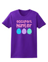 Eggspert Hunter - Easter - Pink Womens Dark T-Shirt by TooLoud-Womens T-Shirt-TooLoud-Purple-X-Small-Davson Sales