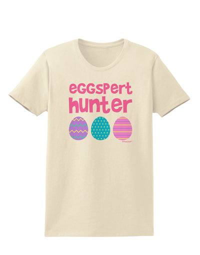 Eggspert Hunter - Easter - Pink Womens T-Shirt by TooLoud-Womens T-Shirt-TooLoud-Natural-X-Small-Davson Sales