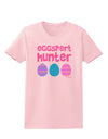 Eggspert Hunter - Easter - Pink Womens T-Shirt by TooLoud-Womens T-Shirt-TooLoud-PalePink-X-Small-Davson Sales