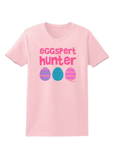 Eggspert Hunter - Easter - Pink Womens T-Shirt by TooLoud-Womens T-Shirt-TooLoud-PalePink-X-Small-Davson Sales