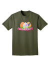 Eggsquisite Adult Dark T-Shirt-Mens T-Shirt-TooLoud-Military-Green-Small-Davson Sales