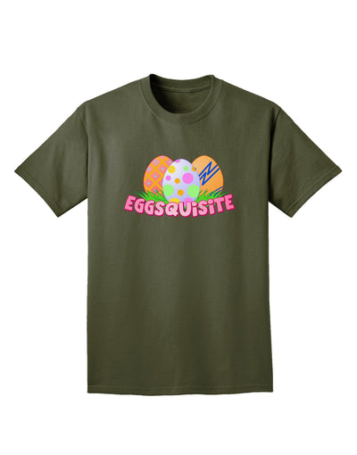 Eggsquisite Adult Dark T-Shirt-Mens T-Shirt-TooLoud-Military-Green-Small-Davson Sales