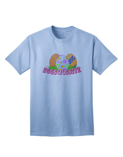 Eggsquisite Adult T-Shirt: Premium Quality for Discerning Shoppers-Mens T-shirts-TooLoud-Light-Blue-Small-Davson Sales