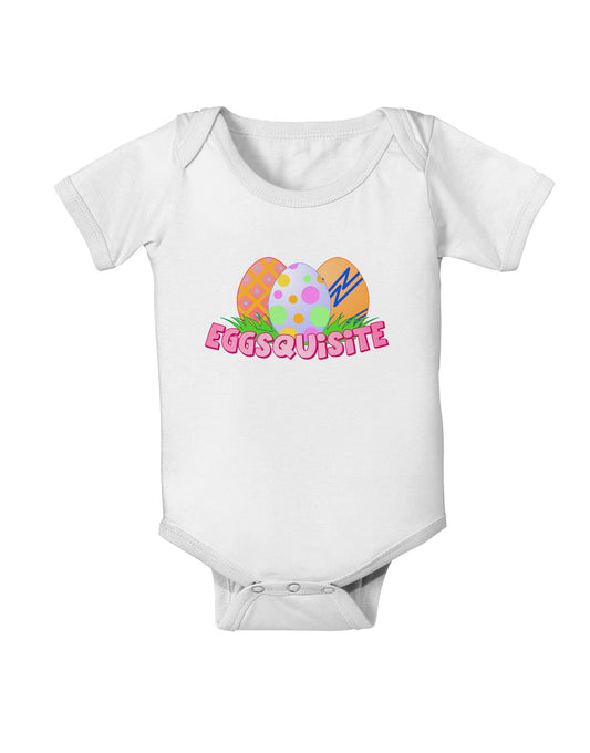 Eggsquisite Baby Romper Bodysuit-Baby Romper-TooLoud-White-06-Months-Davson Sales