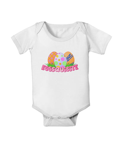 Eggsquisite Baby Romper Bodysuit-Baby Romper-TooLoud-White-06-Months-Davson Sales