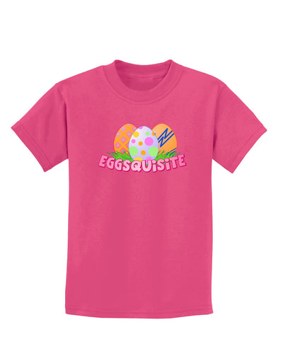 Eggsquisite Childrens Dark T-Shirt-Childrens T-Shirt-TooLoud-Sangria-X-Small-Davson Sales