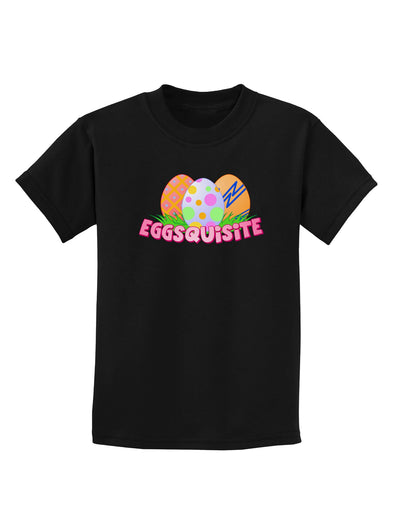 Eggsquisite Childrens Dark T-Shirt-Childrens T-Shirt-TooLoud-Black-X-Small-Davson Sales