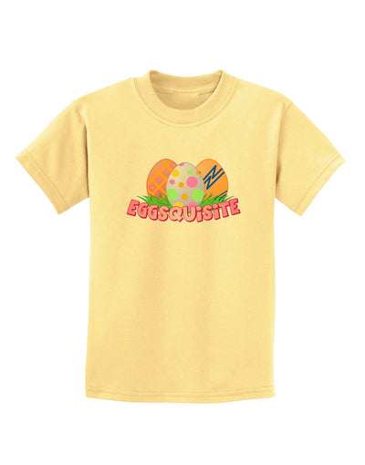 Eggsquisite Childrens T-Shirt-Childrens T-Shirt-TooLoud-Daffodil-Yellow-X-Small-Davson Sales