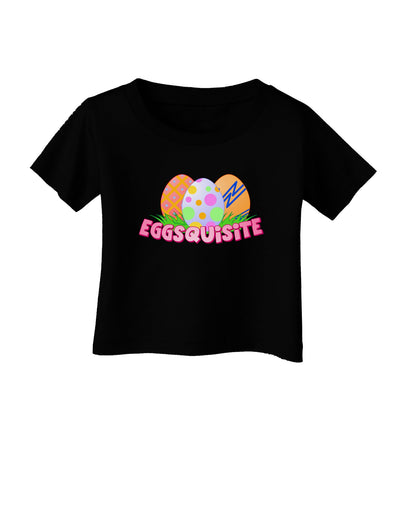 Eggsquisite Infant T-Shirt Dark-Infant T-Shirt-TooLoud-Black-06-Months-Davson Sales