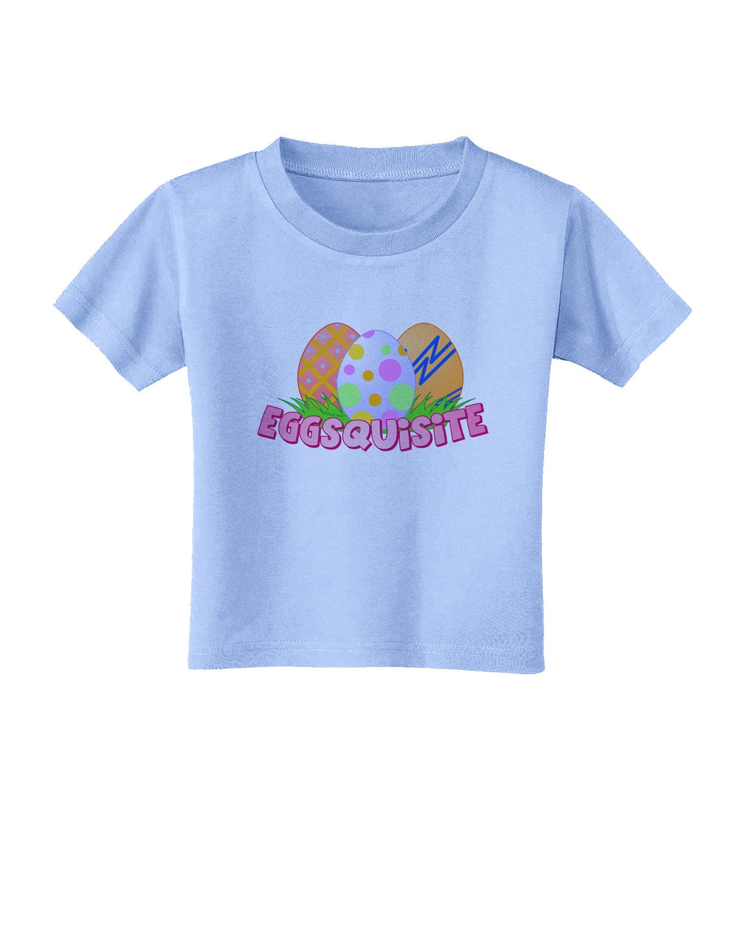Eggsquisite Toddler T-Shirt-Toddler T-Shirt-TooLoud-Aquatic-Blue-2T-Davson Sales