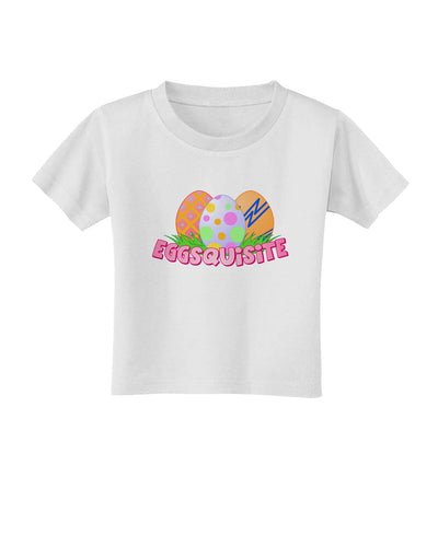 Eggsquisite Toddler T-Shirt-Toddler T-Shirt-TooLoud-White-2T-Davson Sales