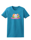 Eggsquisite Womens Dark T-Shirt-TooLoud-Turquoise-X-Small-Davson Sales