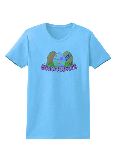 Eggsquisite Womens T-Shirt-Womens T-Shirt-TooLoud-Aquatic-Blue-X-Small-Davson Sales