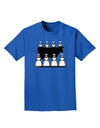 Eight Maids A Milking Adult Dark T-Shirt-Mens T-Shirt-TooLoud-Royal-Blue-Small-Davson Sales