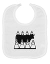 Eight Maids A Milking Baby Bib